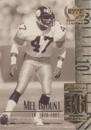 1999 Upper Deck Century Legends Mel Blount #36
