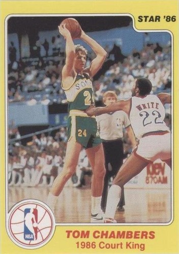 1986 Star Court Kings - Tom Chambers #6