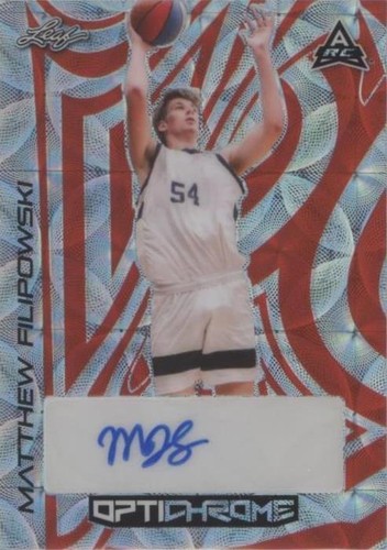 2022-23 Leaf Optichrome - Matthew Filipowski #BA-MF1