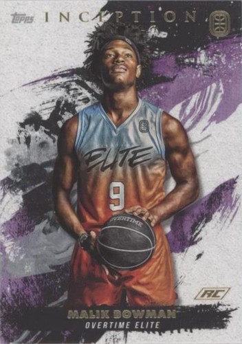 2021-22 Topps Inception OTE Overtime Elite - Malik Bowman #15