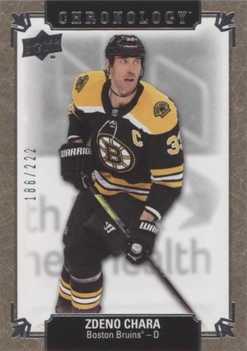 2019-20 Upper Deck Chronology - Zdeno Chara #175