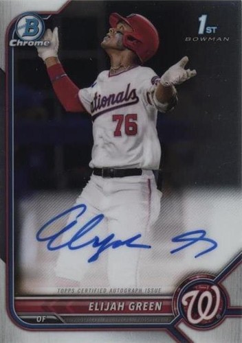 2022 Bowman Draft - Elijah Green #CDA-EG