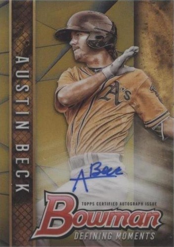 2017 Bowman Draft - Austin Beck #BDMA-AB