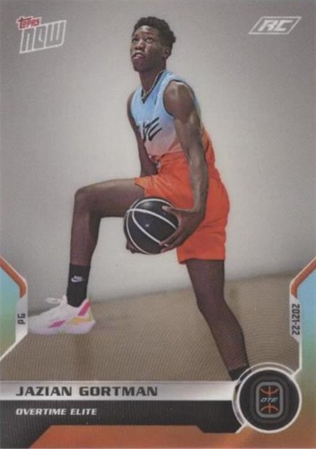 2021-22 Topps Now Overtime Elite - Jazian Gortman #09