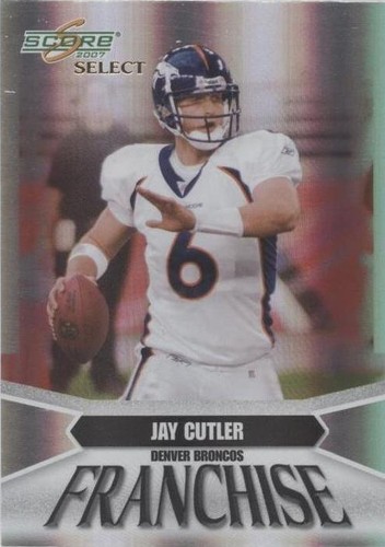 2007 Score Select Jay Cutler #F-6