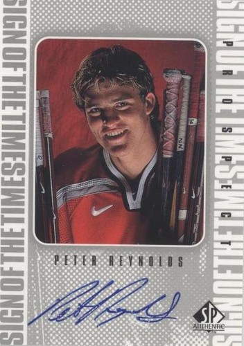 1998-99 SP Authentic - Peter Reynolds #PR