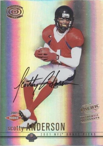 2001 Pacific Dynagon Scotty Anderson #129