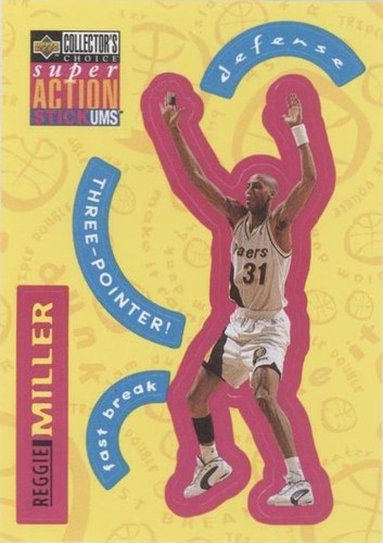 1996-97 Upper Deck Collector's Choice - Reggie Miller #S11