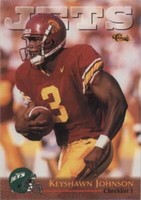 1996 Classic NFL Rookies Keyshawn Johnson #99
