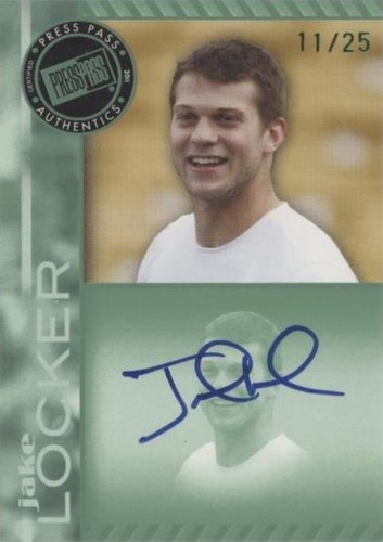 2011 Press Pass Jake Locker #PPS-JL