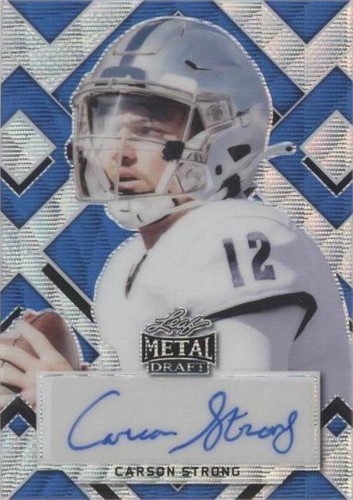 2022 Leaf Metal Draft Carson Strong #PA-CS1