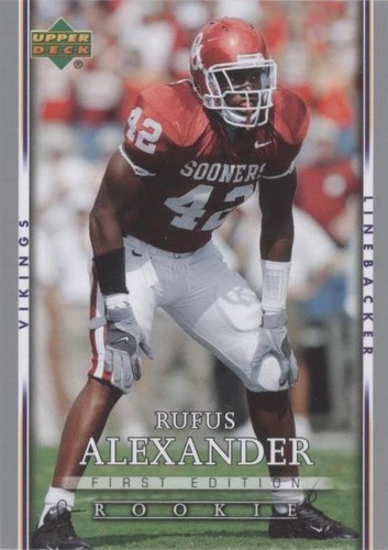 2007 Upper Deck First Edition Rufus Alexander #200
