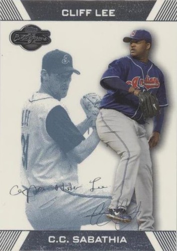 2007 Topps Co-Signers - C.C. Sabathia Cliff Lee #38