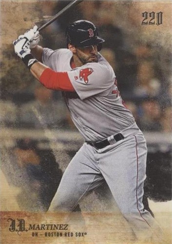 2018 Topps X Bryce Harper 220 Second to None - J.D. Martinez #9