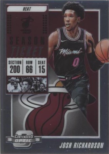 2018-19 Panini Contenders Optic - Josh Richardson #8