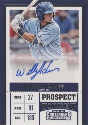 2017 Panini Contenders Draft Picks - Willy Adames #18