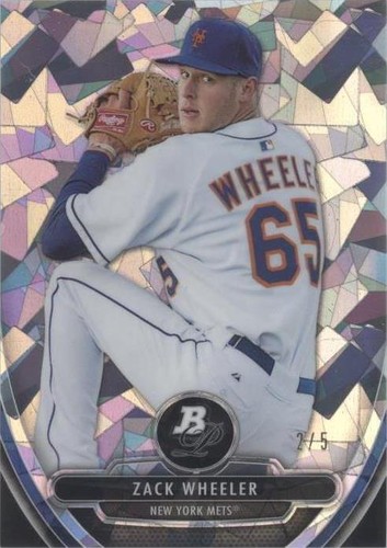 2013 Bowman Platinum - Zack Wheeler #BPCP5