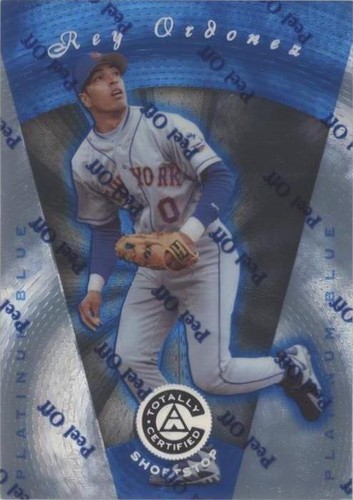 1997 Pinnacle Totally Certified - Rey Ordonez #32