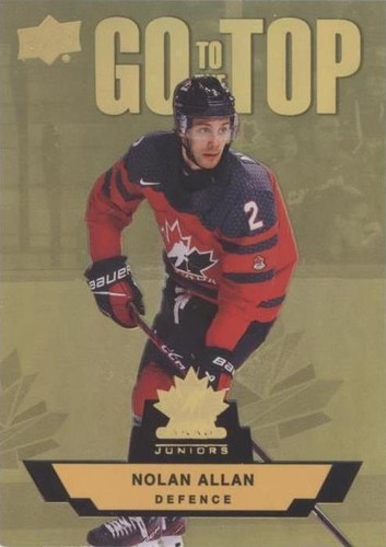 2023 Upper Deck Team Canada Juniors - Nolan Allan #GT-24