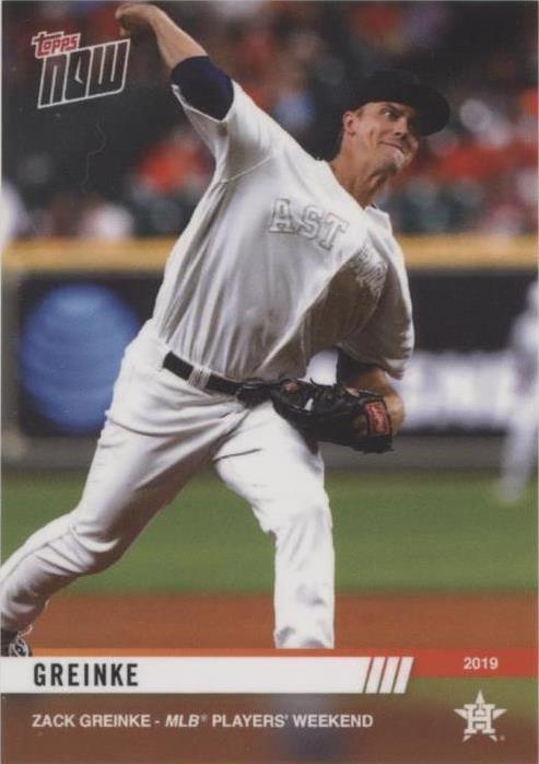 2019 Topps Now - Zack Greinke #PW-68