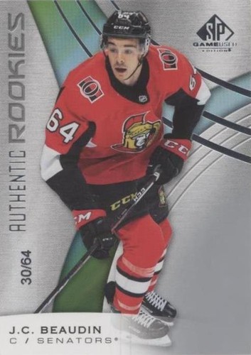 2019-20 Upper Deck SP Game Used - J.C. Beaudin #197