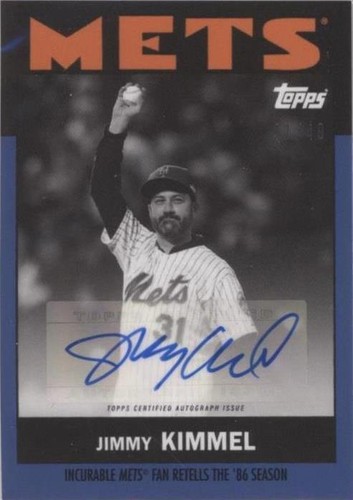 2021 Topps ESPN 30 for 30 Once Upon a Time in Queens - Jimmy Kimmel #13-A