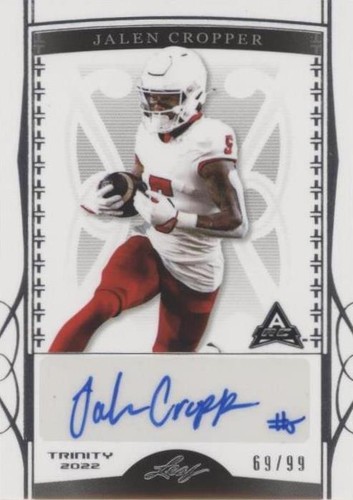 2022 Leaf Trinity Jalen Cropper #BA-JC1