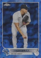 2022 Topps Chrome Update Series Sapphire Edition - Jonathan Loaisiga #US56