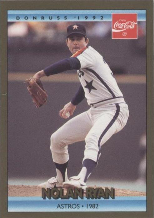 Donruss Coca-Cola 1992 Nolan Ryan serie profesional - Nolan Ryan #16