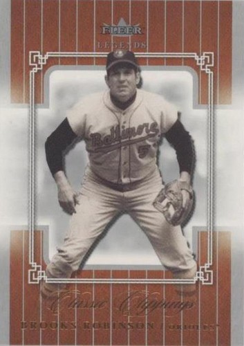 2005 Fleer Classic Clippings - Brooks Robinson #90