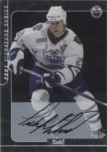 2000-01 In the Game Be A Player Signature Series - Todd Marchant #76