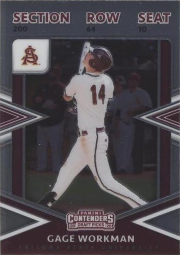 2020 Panini Elite Extra Edition - Gage Workman #CT-GW