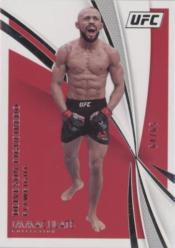 2021 Panini Immaculate Collection UFC - Deiveson Figueiredo #9