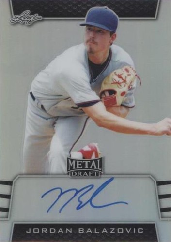 2019 Leaf Metal Draft - Jordan Balazovic #BA-JB2