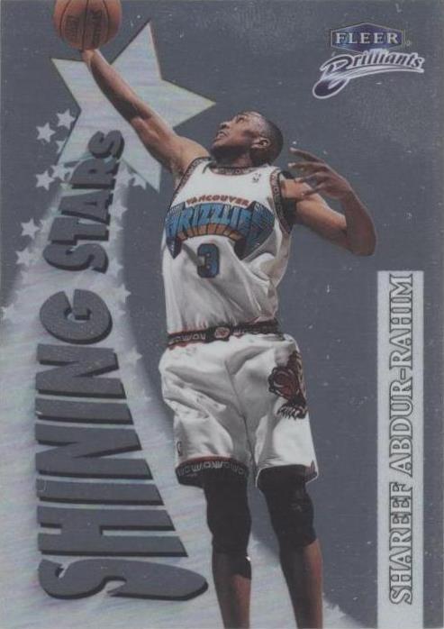 Fleer Brilliants 1998-99 - Shareef Abdur-Rahim #9 SS