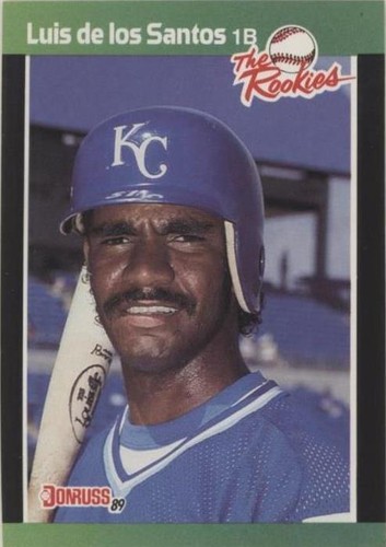 1989 Donruss The Rookies - Luis De Los Santos #33