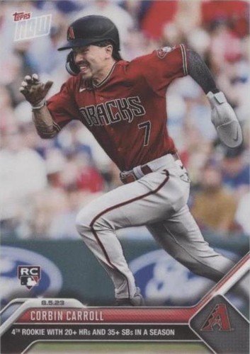 2023 Topps Now - Corbin Carroll #657