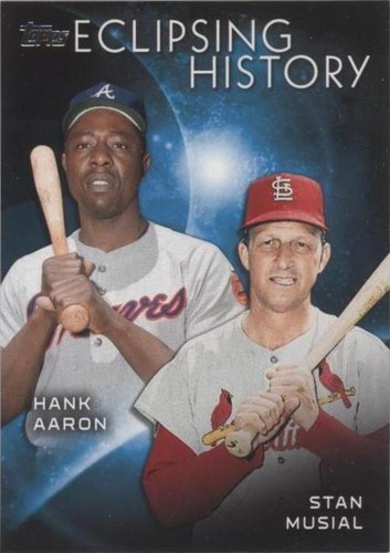2015 Topps - Hank Aaron Stan Musial #EH-2