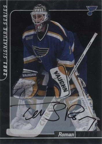 2000-01 In the Game Be A Player Signature Series - Roman Turek #63
