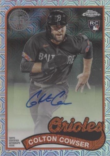 Colton Cowser 2024 Topps Chrome Silver Pack 1989 RC Rookie