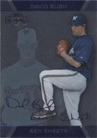 2007 Topps Co-Signers - Ben Sheets Dave Bush #8