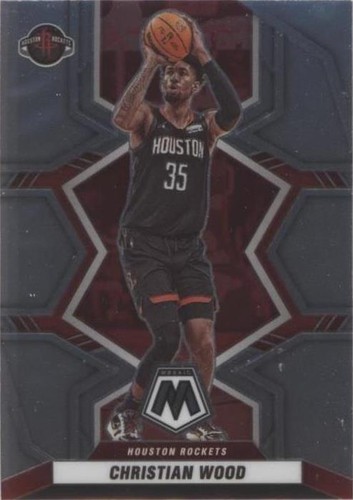 2022 Panini Mosaic #15 Christian Wood Houston Rockets NBA