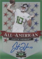 2020 Leaf Valiant Justin Herbert #AA-JH2