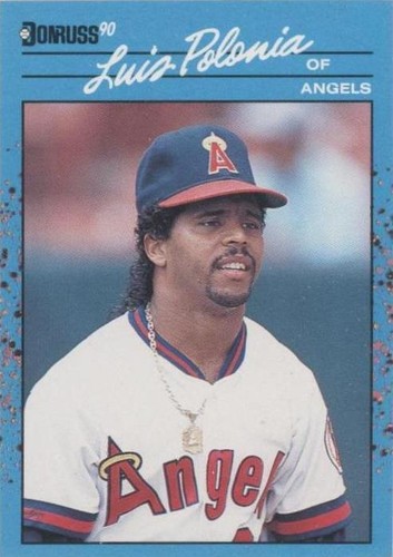 1990 Donruss Best of the American League - Luis Polonia #116