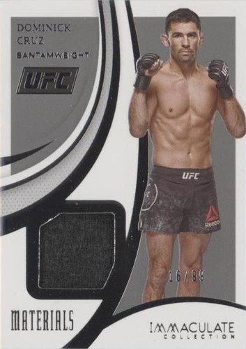 2021 Panini Immaculate Collection UFC - Dominick Cruz #M-DCZ