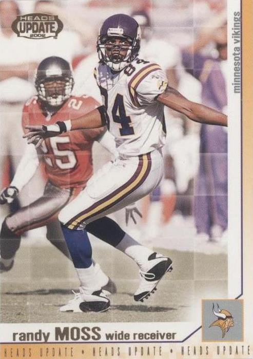 2002 Pacific Heads Update Randy Moss #99