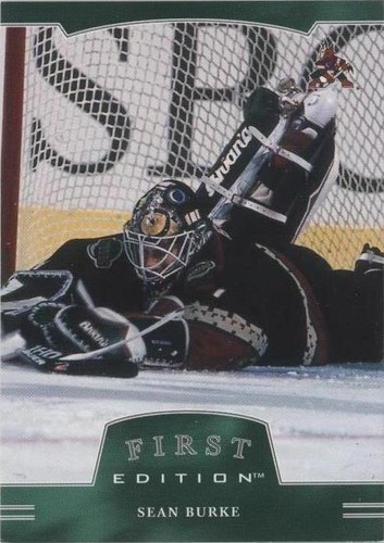 2002-03 In the Game Be A Player First Edition - Sean Burke #010