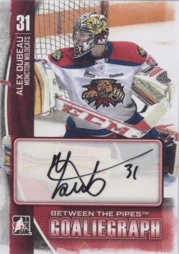 2013-14 In the Game Between the Pipes - Alex Dubeau #A-AD