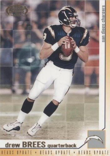 2002 Pacific Heads Update Drew Brees #144