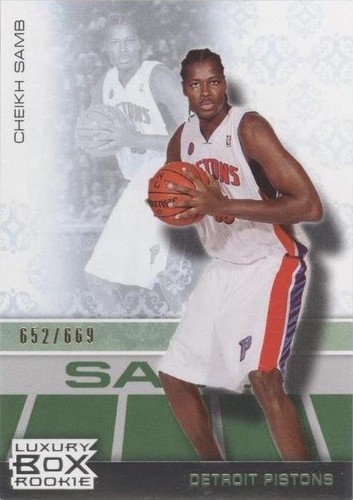 2007-08 Topps Luxury Box - Cheikh Samb #86